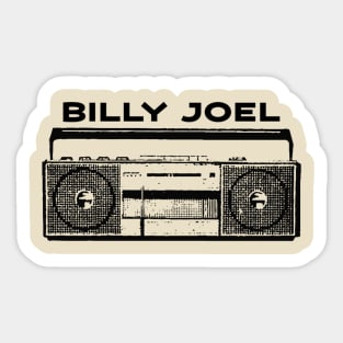 Billy Joel Sticker